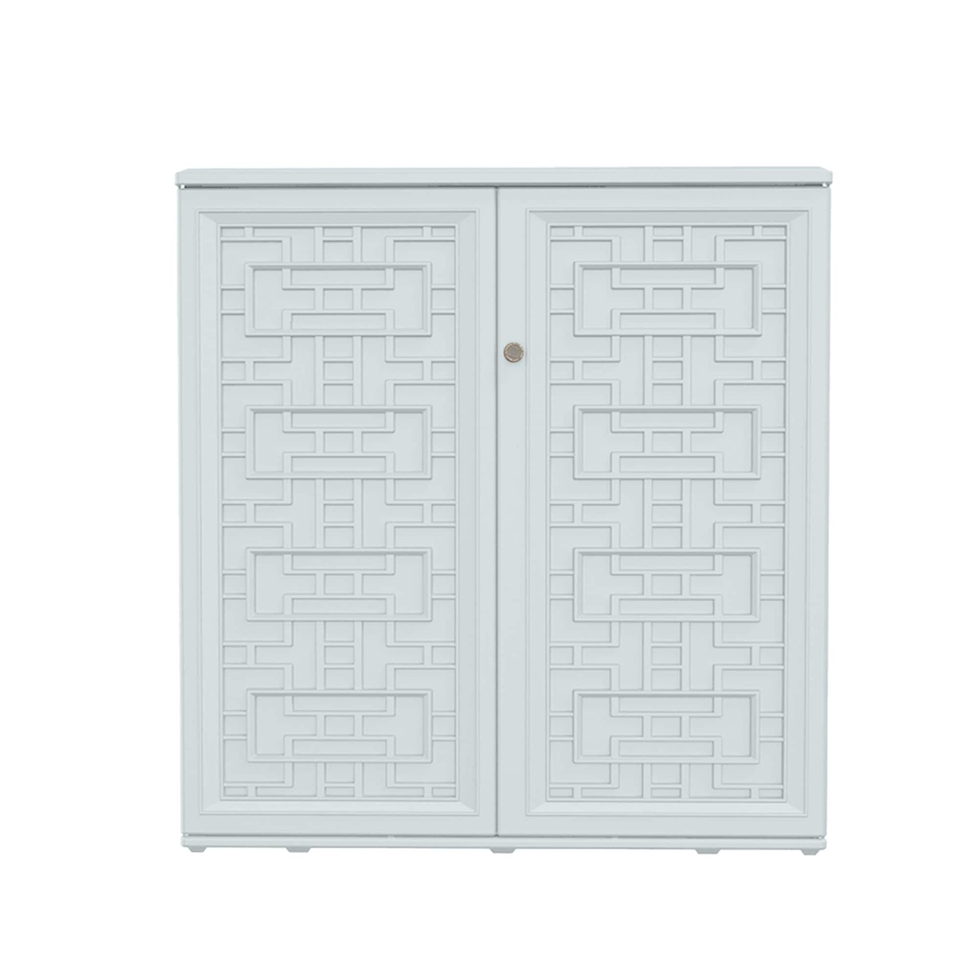 Clihome 1.25-ft x 2.85-ft Multiple colors/finishes Flat Resin Storage Shed