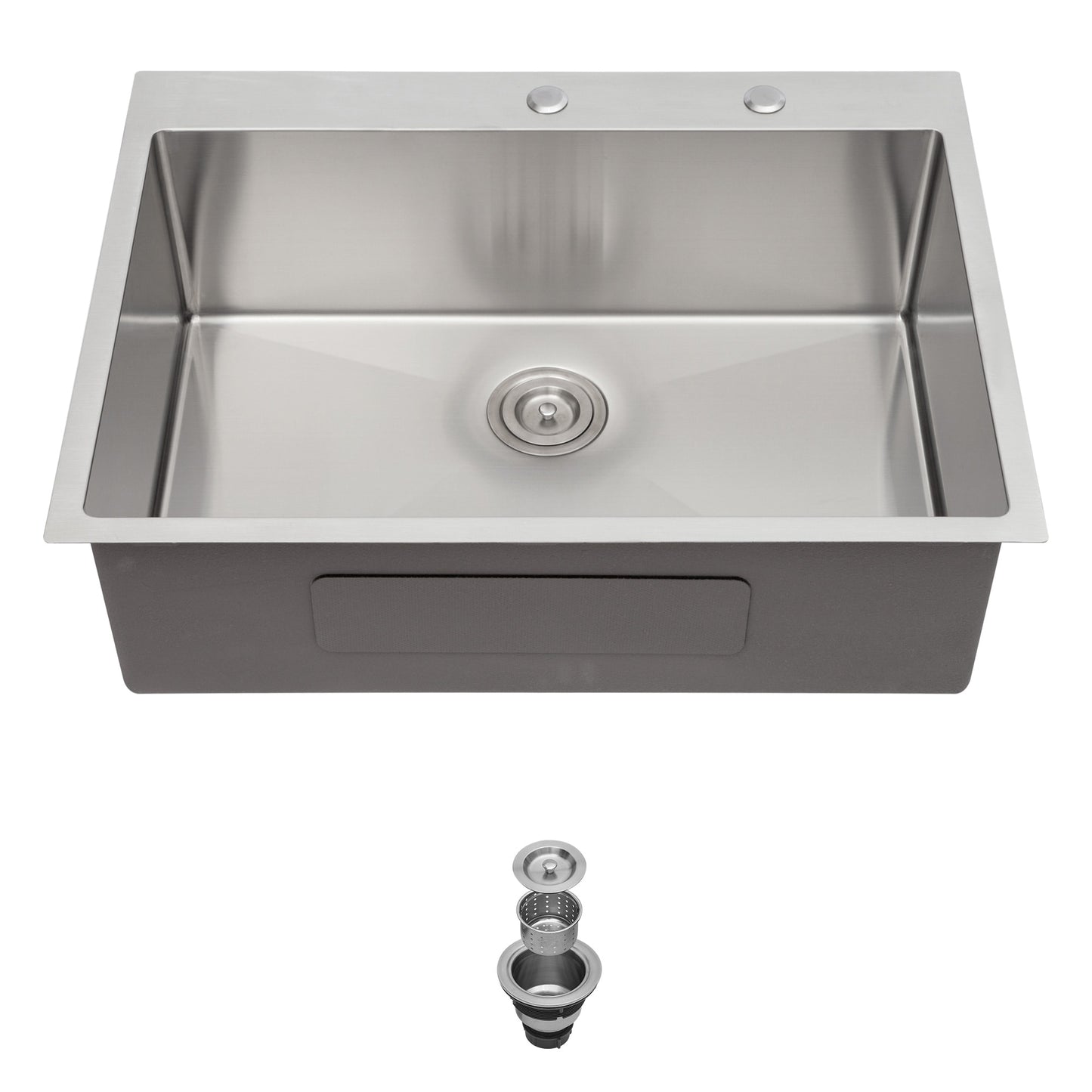 Dexmalle  33x 22 x 9 INCH Drop in Stainless Steel Kitchen Sink