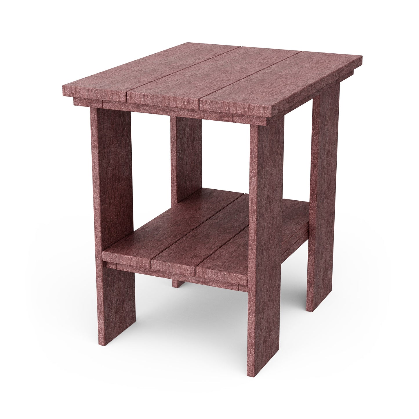 Wildridge Contemporary Square Outdoor End Table 17-in W x 22-in L