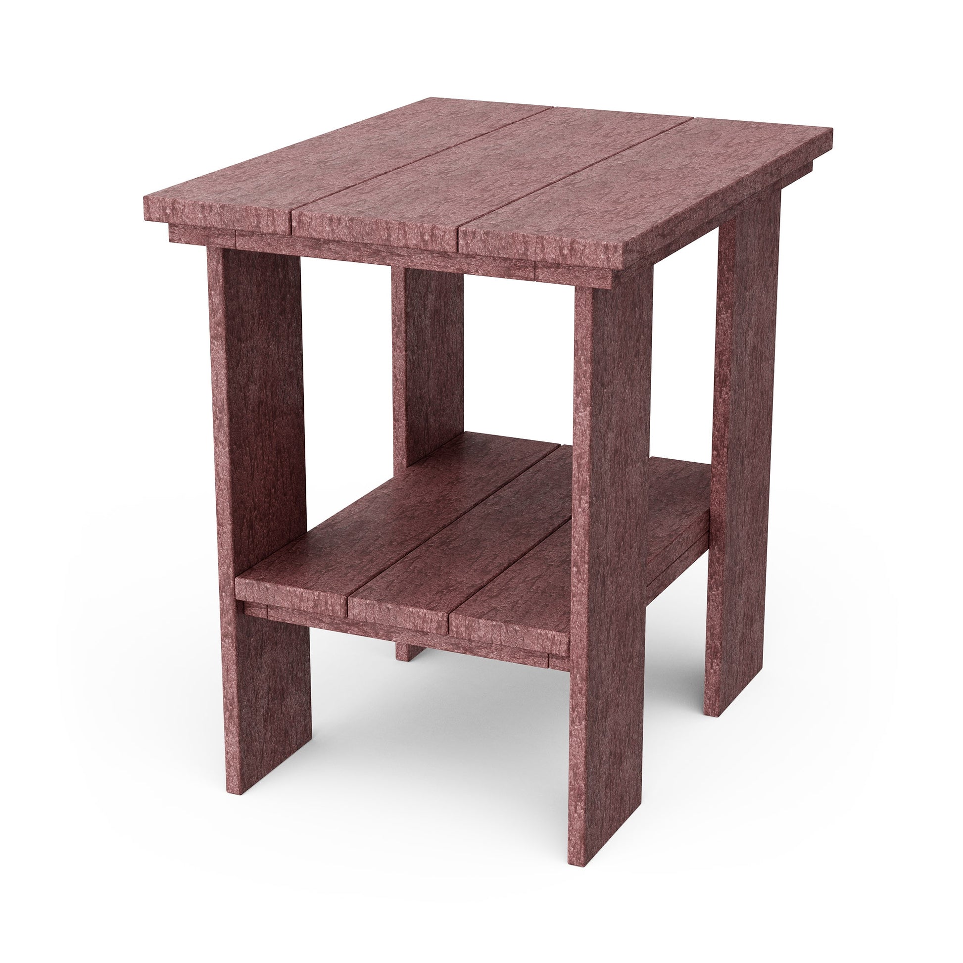 Wildridge Contemporary Square Outdoor End Table 17-in W x 22-in L