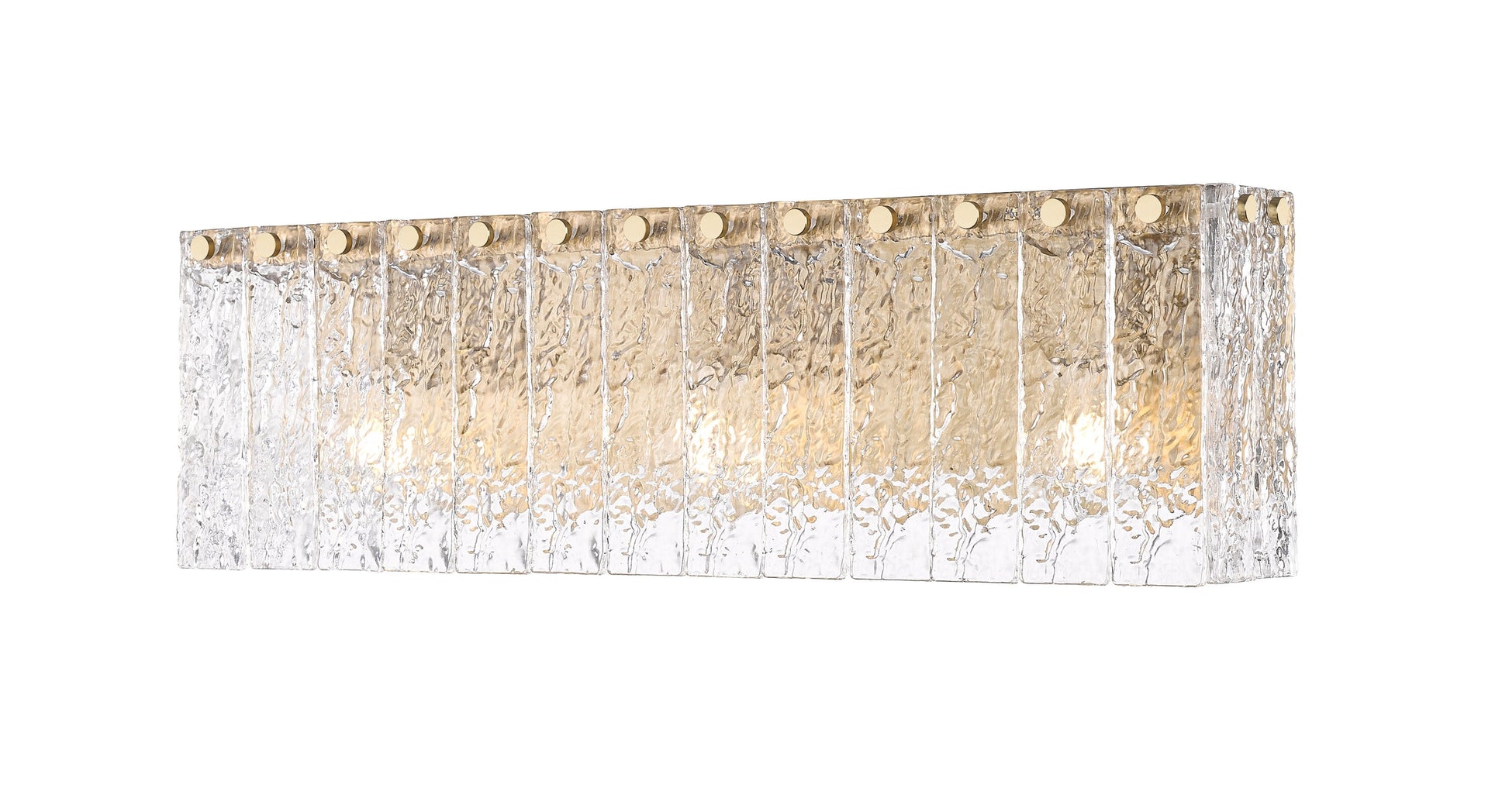 Z-Lite Glacier 24-in 3 Light Gold Modern/contemporary Bathroom Vanity light