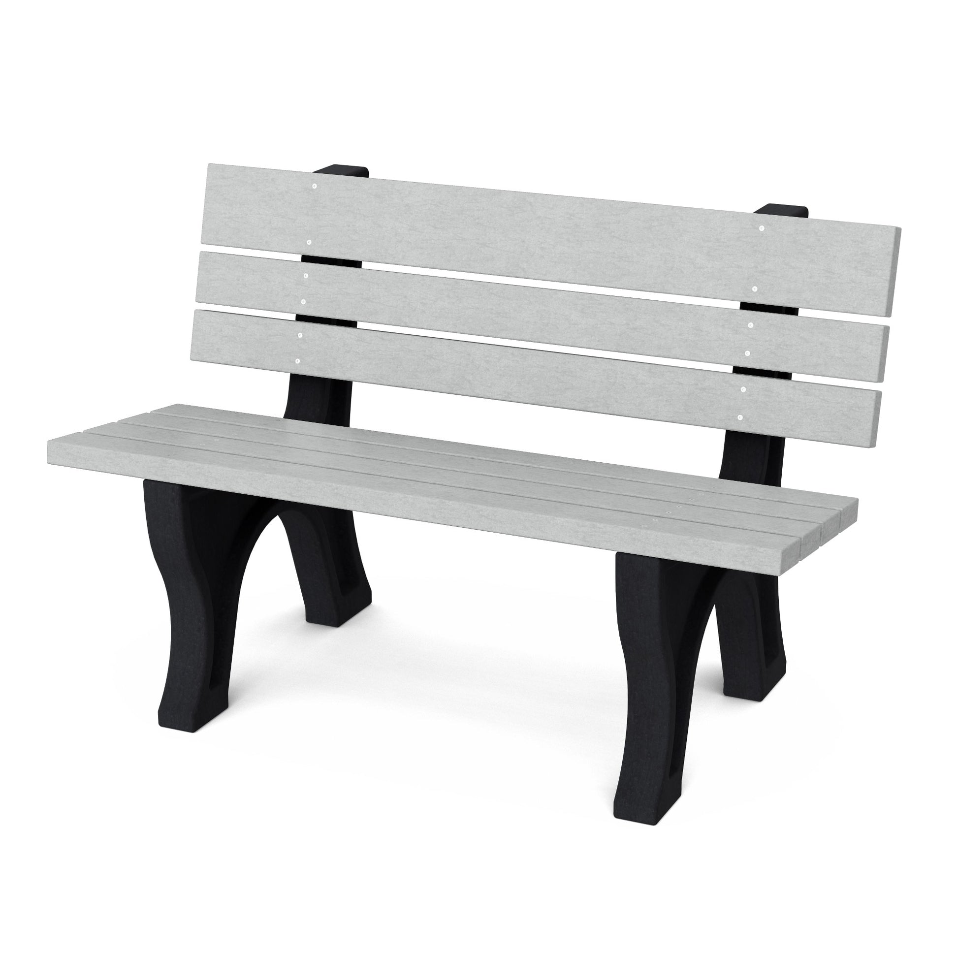 Wildridge 48-in L Heritage Recycled plastic Park Bench