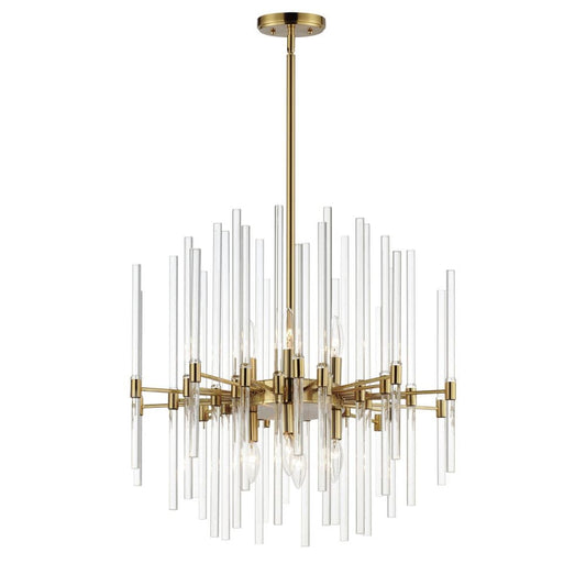 Maxim Lighting Divine 8-Light Glam Heritage Incandescent Chandelier