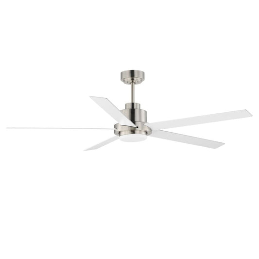 Maxim Lighting Daisy 1-Light Modern Satin Nickel Led Ceiling Fan