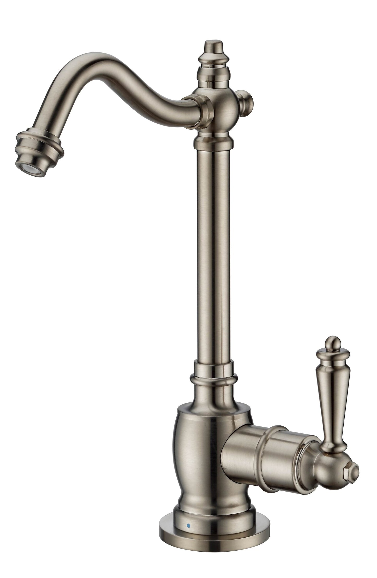 Whitehaus Collection Point of Use Cold Water Drinking Faucet with Traditional Swivel Spout