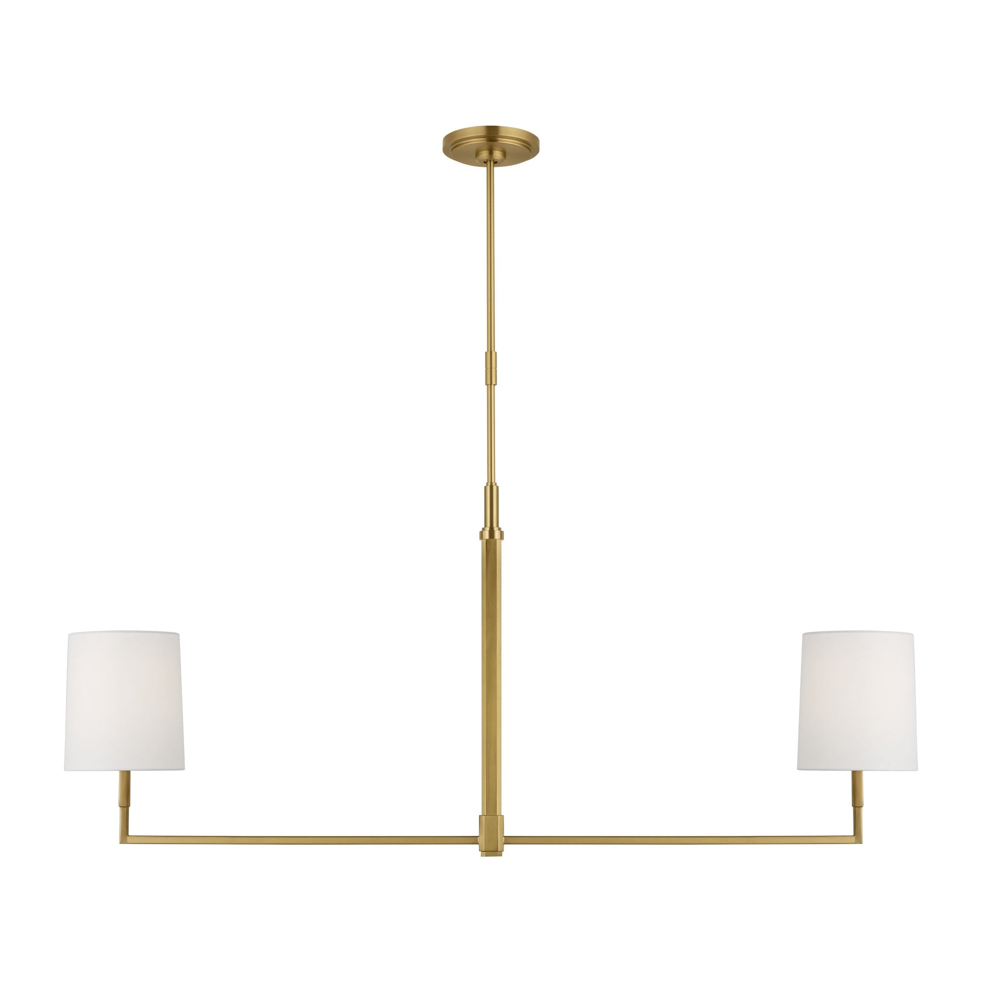 Generation Lighting Danica 2 -Light Burnished Brown Steel Chandelier