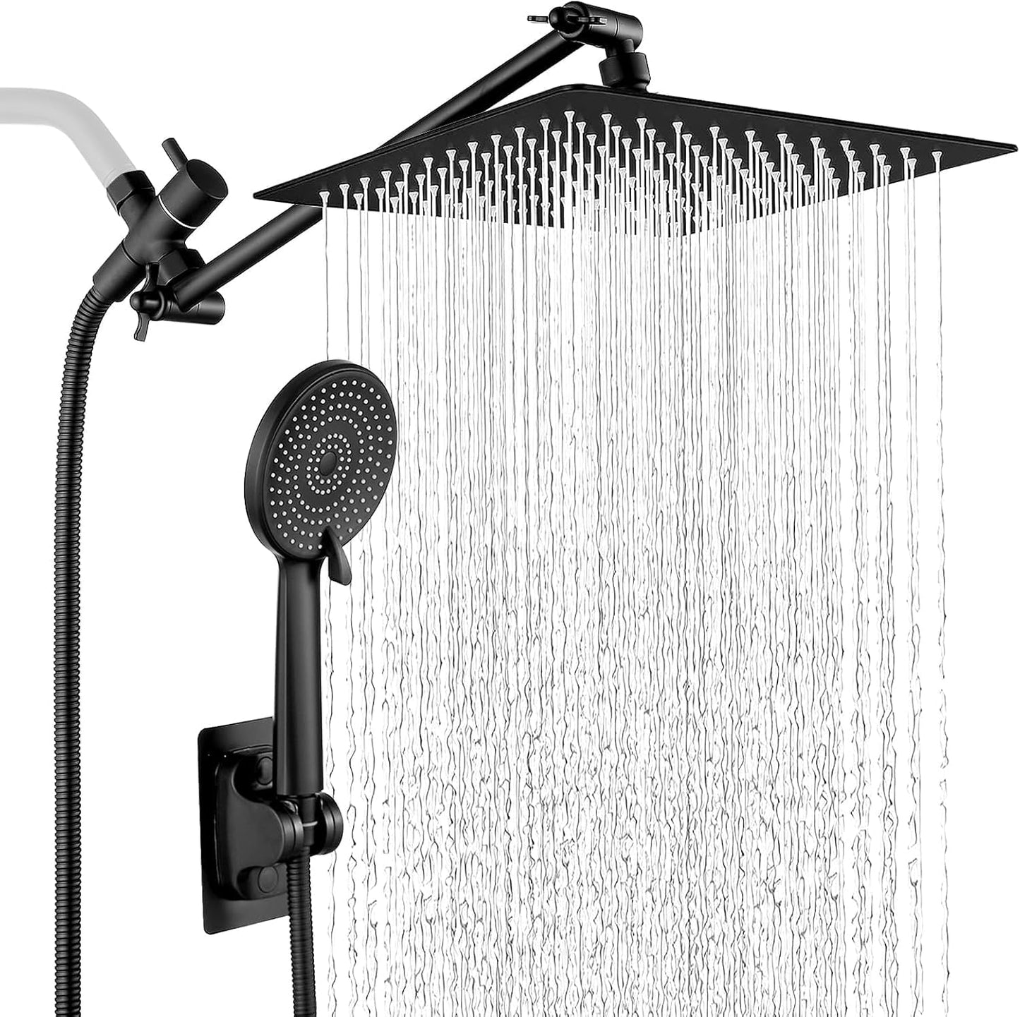 Owofan  Kitchen Faucet with Shower Head Black 10 Inch Product Bundles