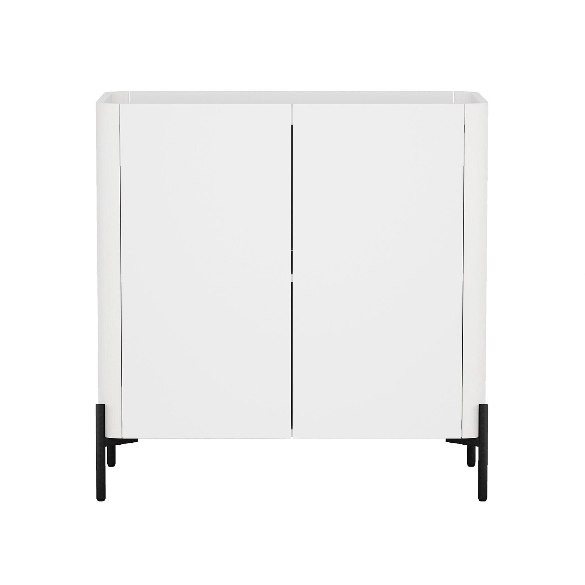 LOVMOR Abbey 32 Inch Accent Cabinet White
