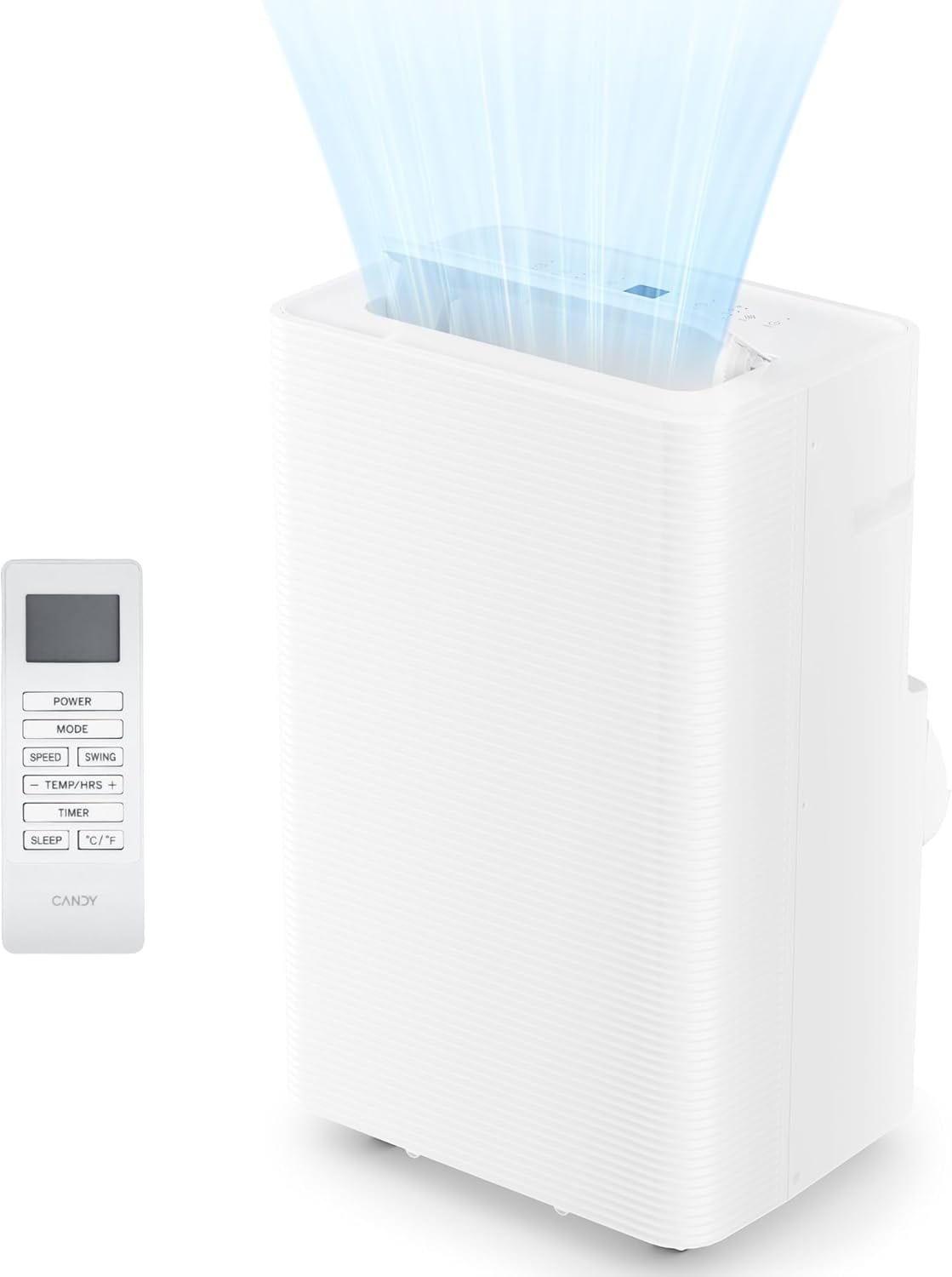 Candy 14000 BTU Portable Air Conditioner for Rooms up to 700 Sq.Ft