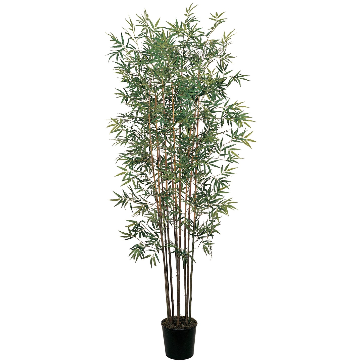Nearly Natural  6-ft Mini Bamboo Artificial Tree