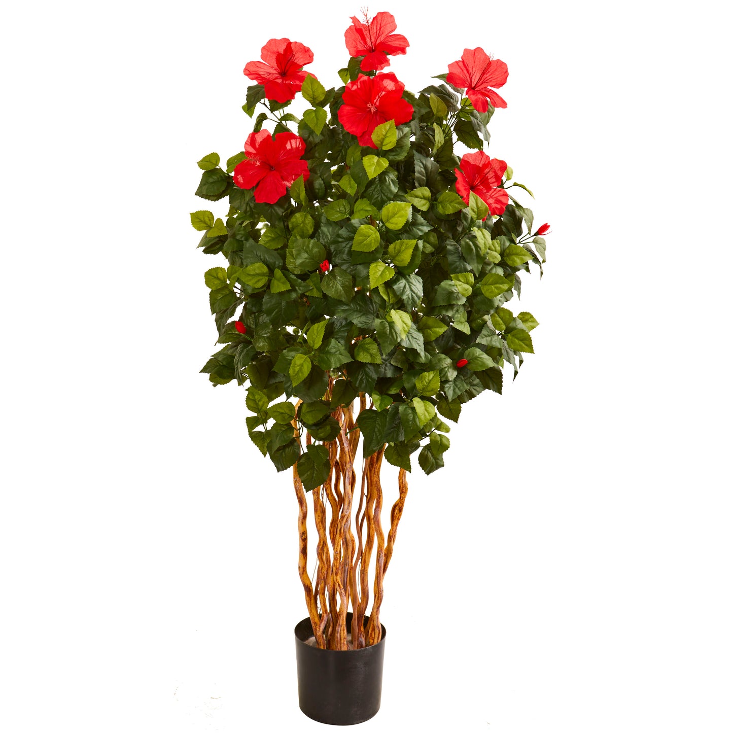 Nearly Natural  5-ft Hibiscus Artificial Tree