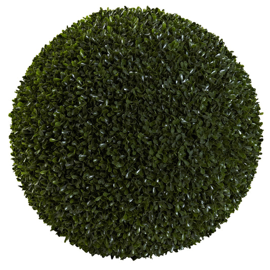 Nearly Natural  19-in Boxwood Ball w/1988 Lvs (Indoor/Outdoor)