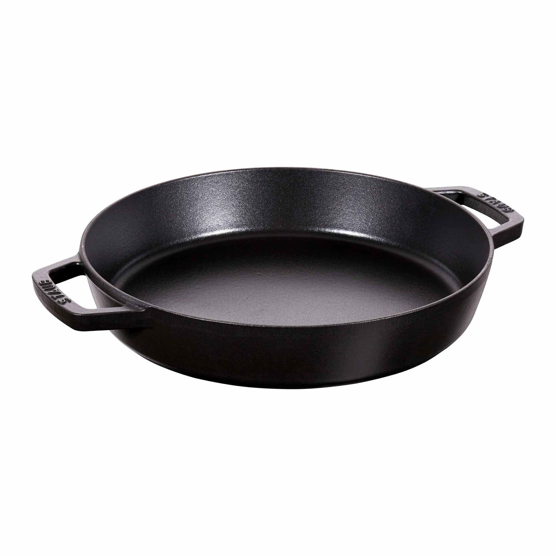 STAUB  Cast Iron 13-inch Double Handle Fry Pan