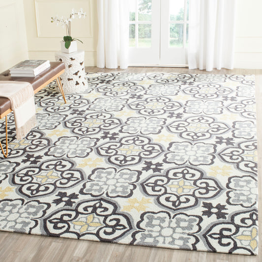 Safavieh Four Seasons 230A Grey Ivory 8ft x 10ft Contemporary Rug