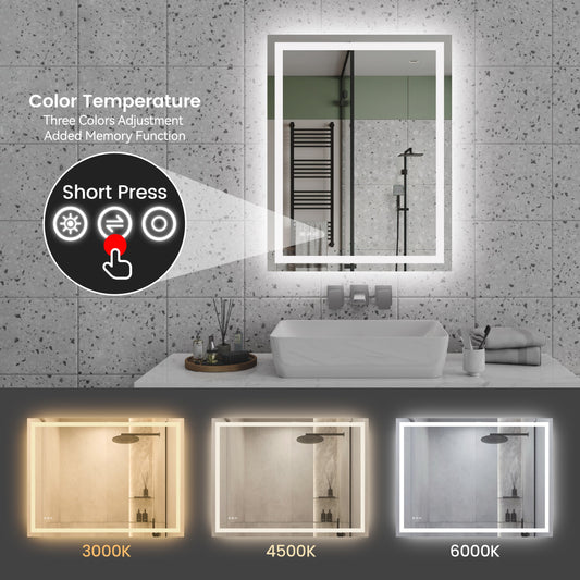 Dexmalle  28X36INCH LED Bathroom Mirror