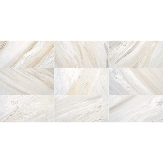 Daltile Pietra Divina Namaste 12-in x 24-in Polished Natural Marble Floor and Wall Tile ( 12-sq ft Carton )
