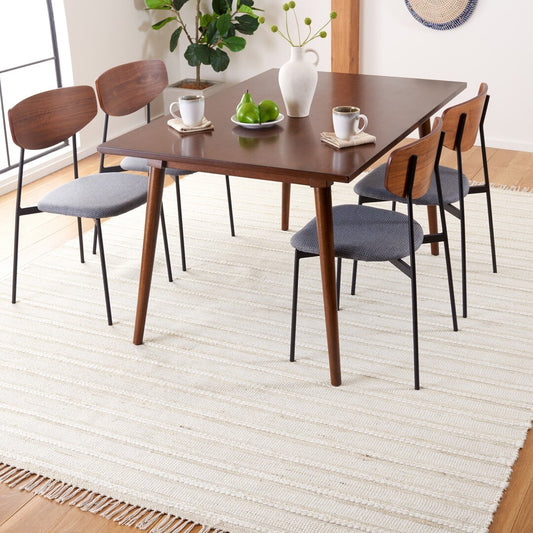 Safavieh  Kilim 442 Natural/Ivory Contemporary 8Ft x 10Ft Large Rectangle Rug