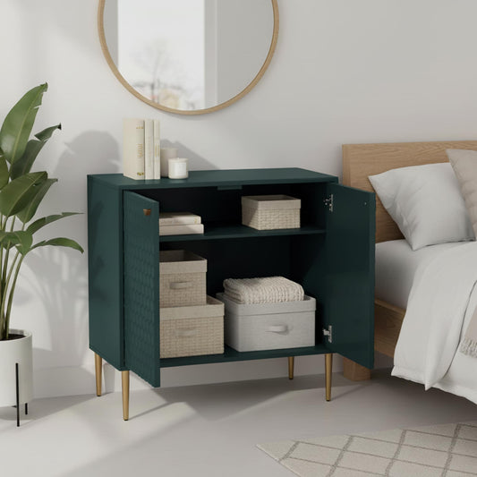 Clihome 31.5-in W 2-Door Green Accent Cabinet
