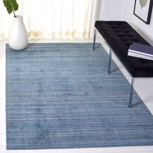 Safavieh  Mirage 176 Teal/Blue Solid / Tonal 5ft x 8ft Medium Rectangle Rug