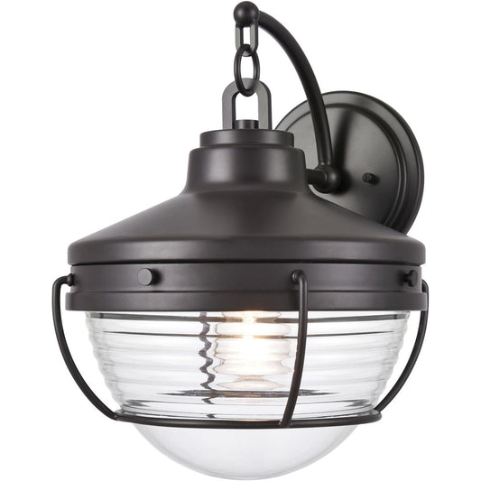 Atlas Lighting and Home  OL11132-BZ Eastport 1 Light 14 inch Oil Rubbed Bronze Outdoor Wall Sconce