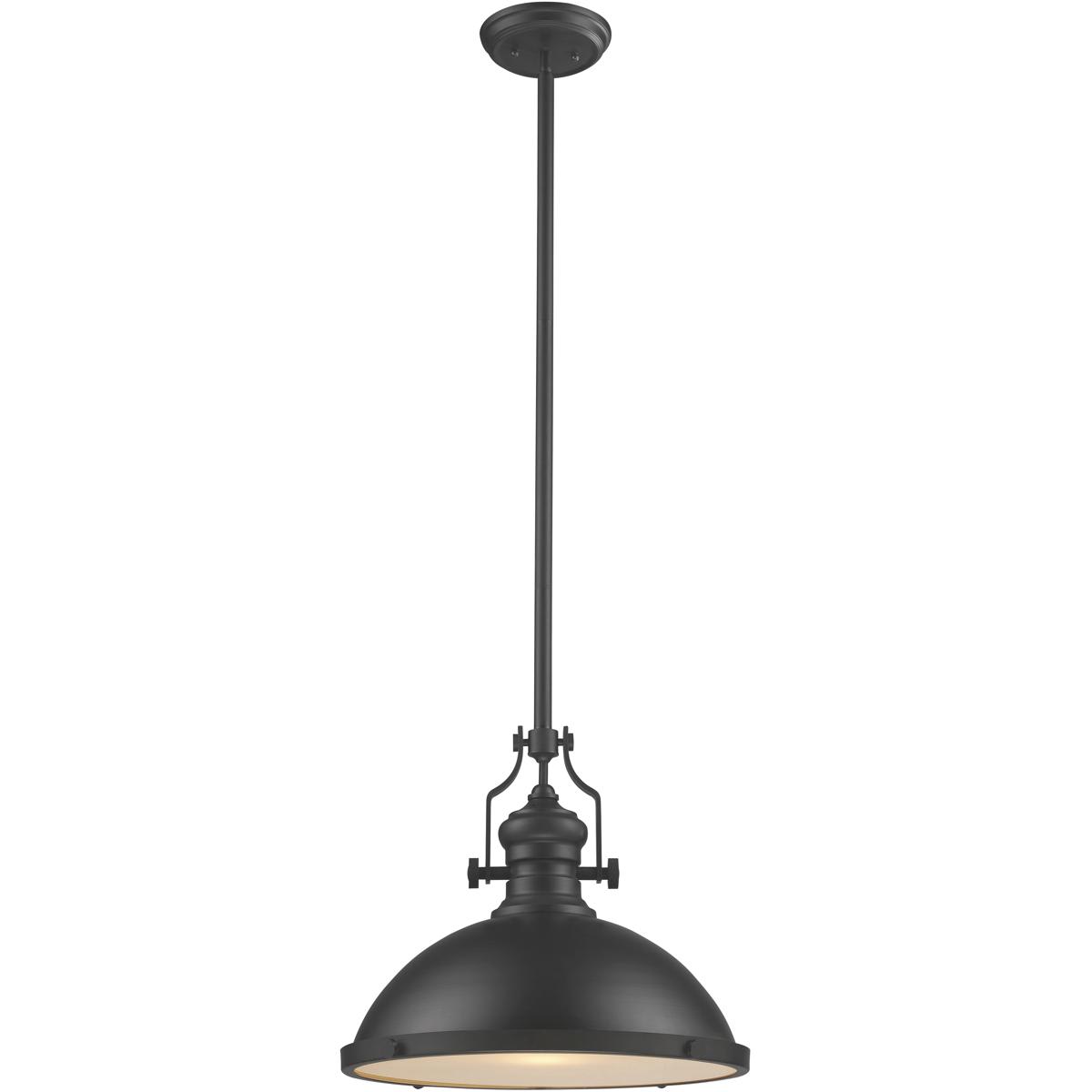 Atlas Lighting and Home  CL11751-BK Chadwick Pendant Ceiling Light in Matte Black