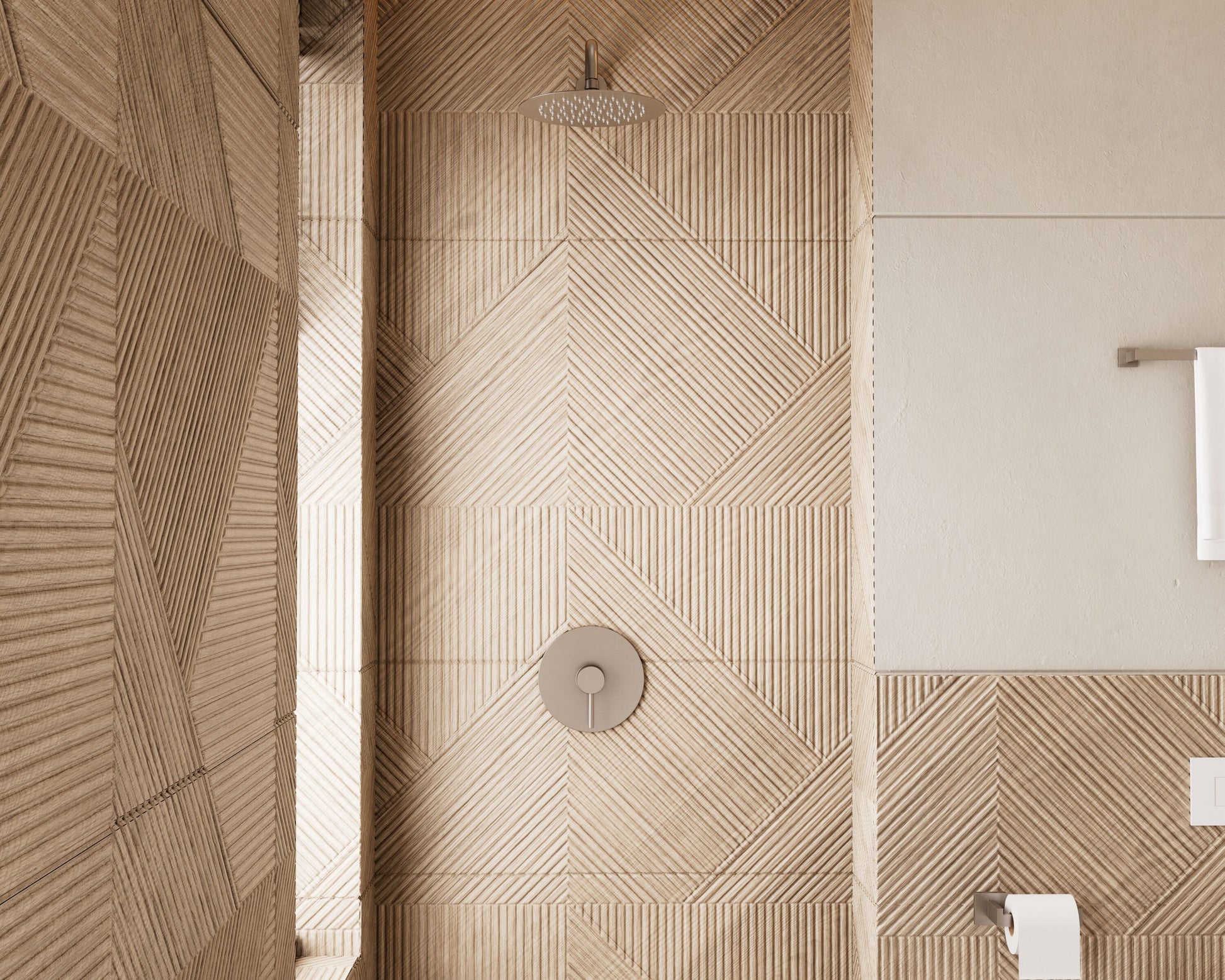 CRANACH Crozet 10-Inch Round Rain Shower Head Only(Valve Included)