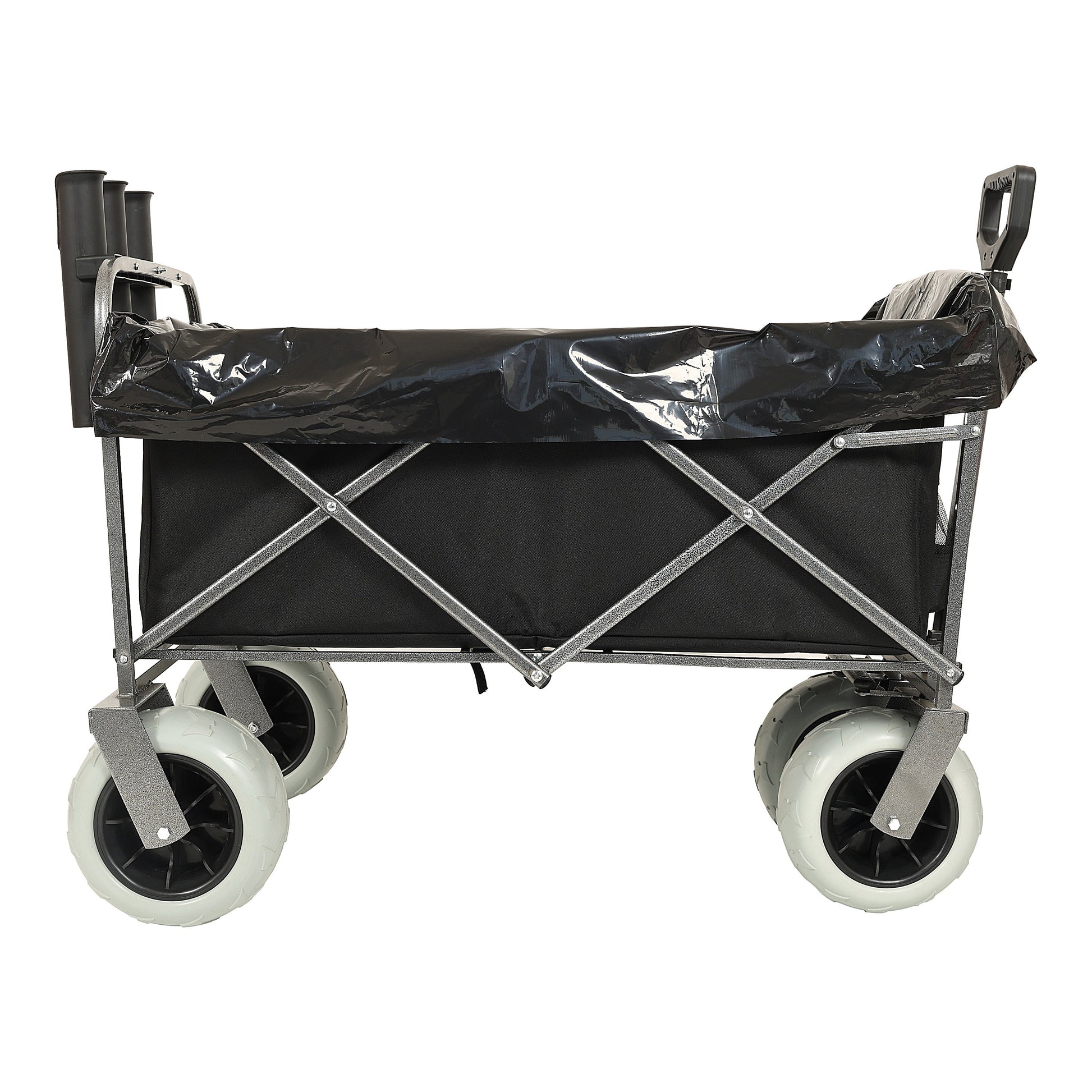 AHIOU HOME Scranton 7.8-cu ft Steel Folding Yard Cart