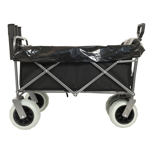 AHIOU HOME Scranton 7.8-cu ft Steel Folding Yard Cart