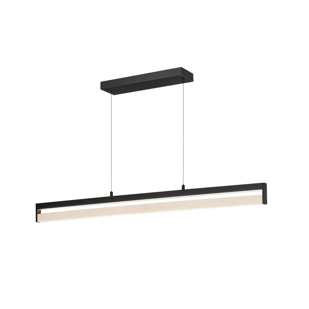 ET2 Crossbar 1 - Light Black - LED Acrylic And Aluminum And Steel Pendant Light