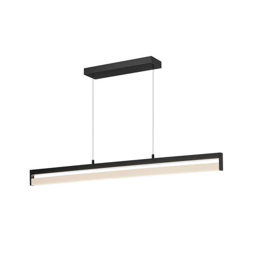ET2 Crossbar 1 - Light Black - LED Acrylic And Aluminum And Steel Pendant Light