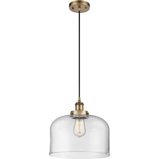 Innovations Lighting  916-1P-BB-G72-L Ballston X-Large Bell Mini Pendant Brushed Brass