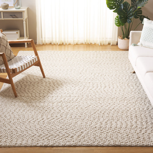 Safavieh  Natura 621 Ivory Solid / Tonal 8ft x 10ft Large Rectangle Rug