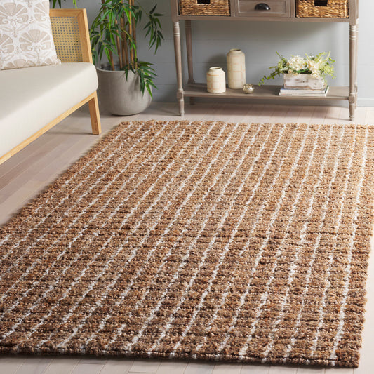 Safavieh  Natural Fiber 480 Natural/Bleach Contemporary 5ft x 8ft Medium Rectangle Rug