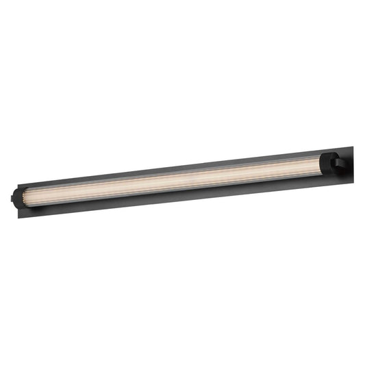 ET2 Doric 1-Light Black Led Wall Sconce