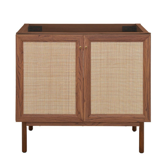 Swiss Madison Classe 36 Bathroom Vanity in Dark Walnut Cabinet Only