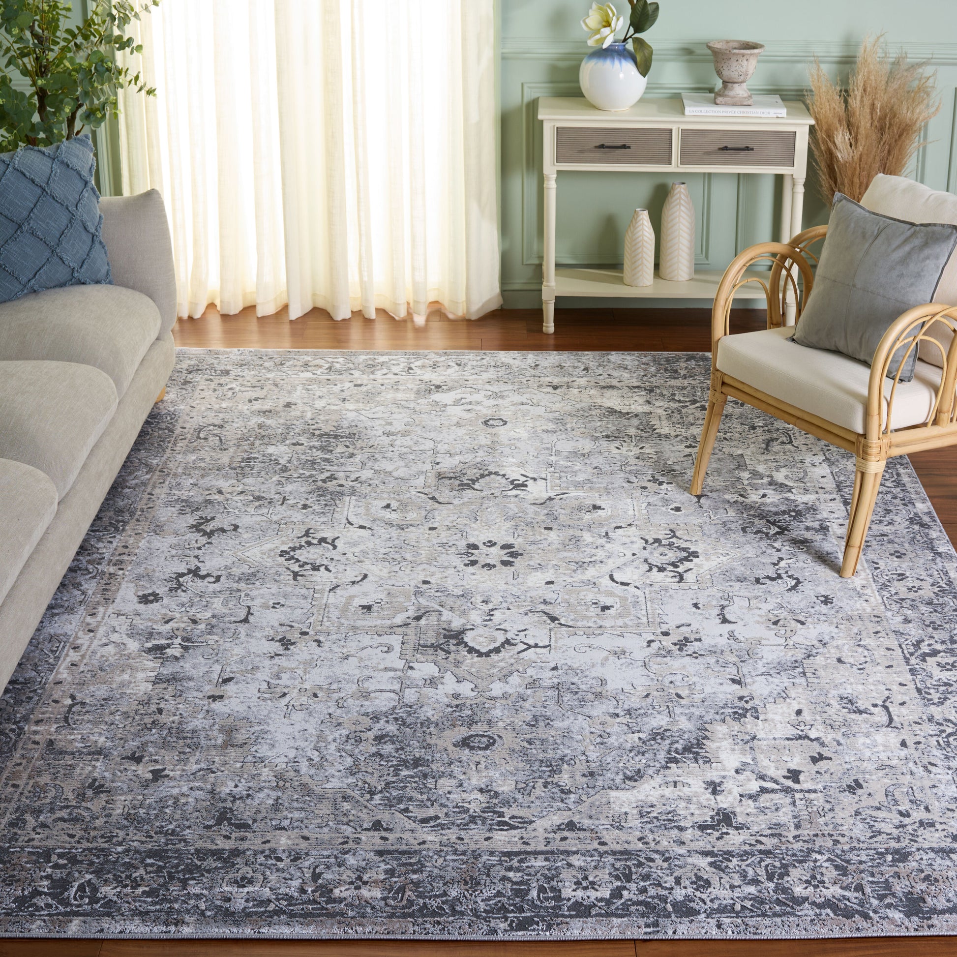 Safavieh Vogue 164F Grey/Beige 9 x 12 Rectangular Area rug
