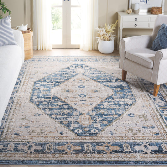 Safavieh Rosewood 108A Ivory/Blue 9 x 12 Rectangular Area rug