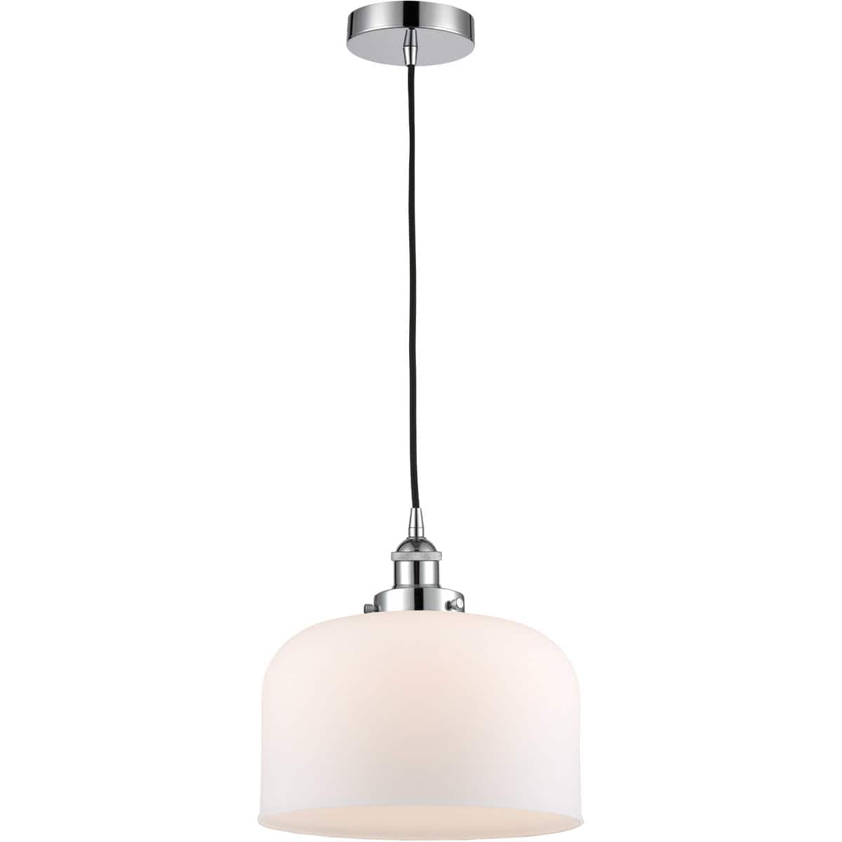 Innovations Lighting  616-1PH-PC-G71-L-LED Edison Bell Mini Pendant Polished Chrome