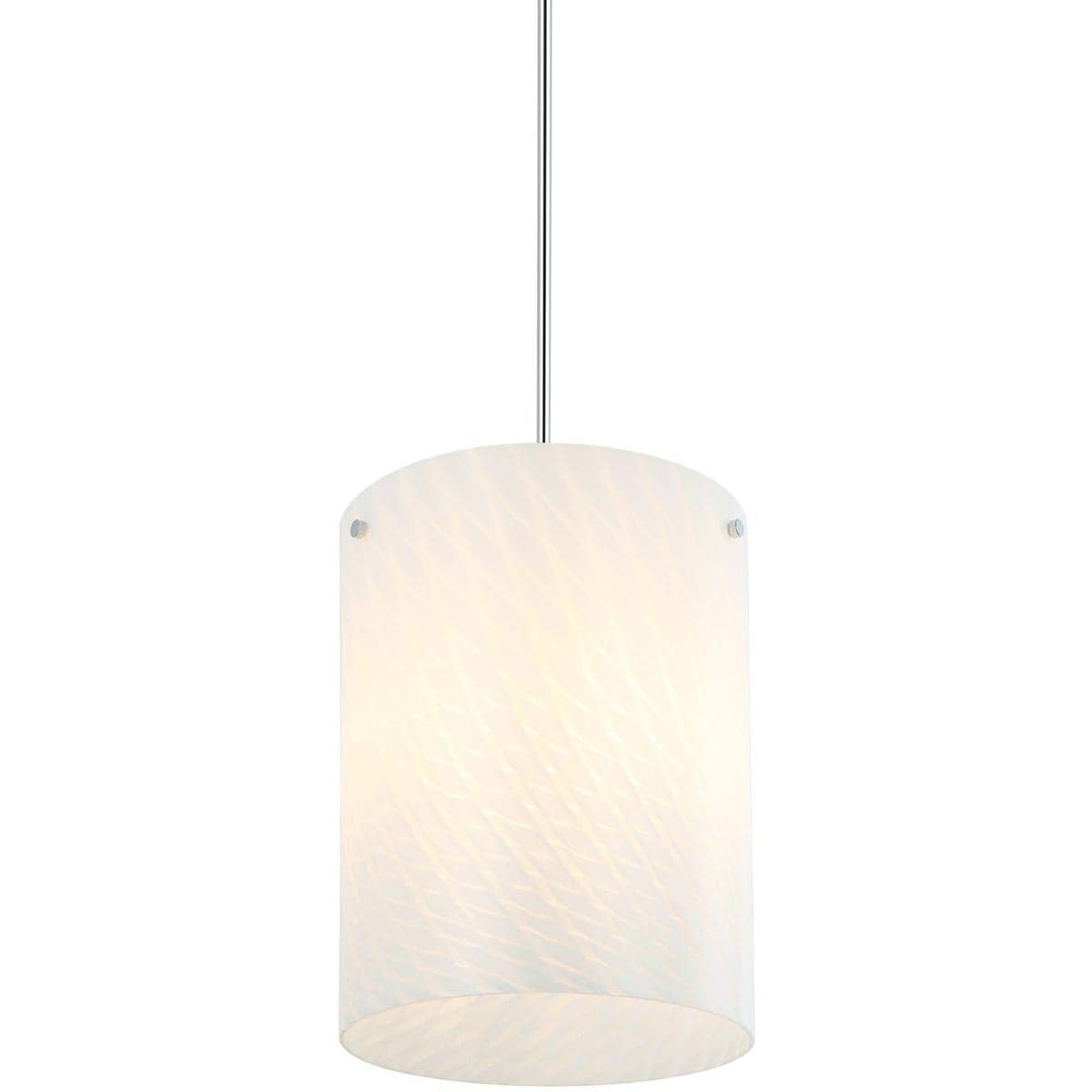 Varaluz  AC1693 Swirled 3 Light 12 inch Chrome Pendant Ceiling Light