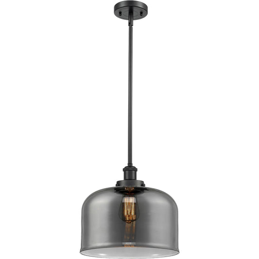 Innovations Lighting  916-1S-BK-G73-L-LED Ballston X-Large Bell Pendant Matte Black