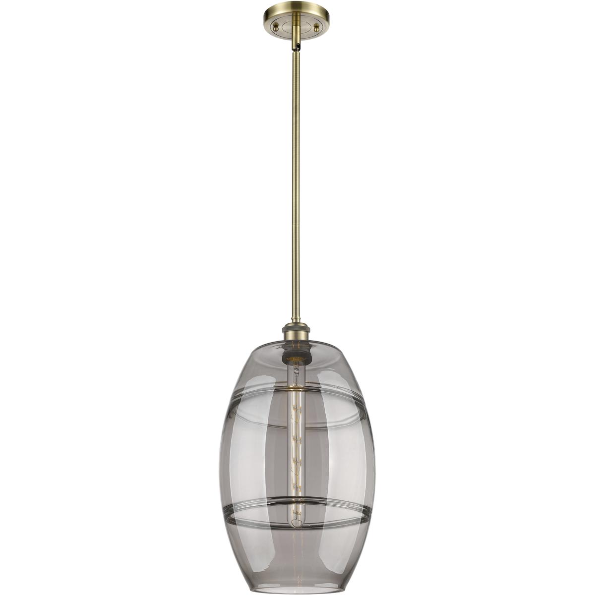Innovations Lighting  516-1S-AB-G557-10SM Ballston Vaz Mini Pendant Antique Brass
