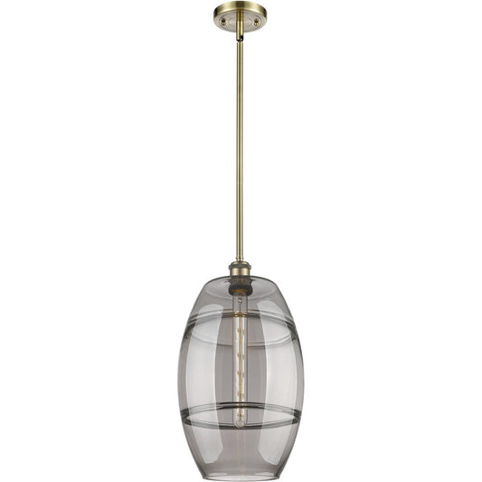 Innovations Lighting  516-1S-AB-G557-10SM Ballston Vaz Mini Pendant Antique Brass