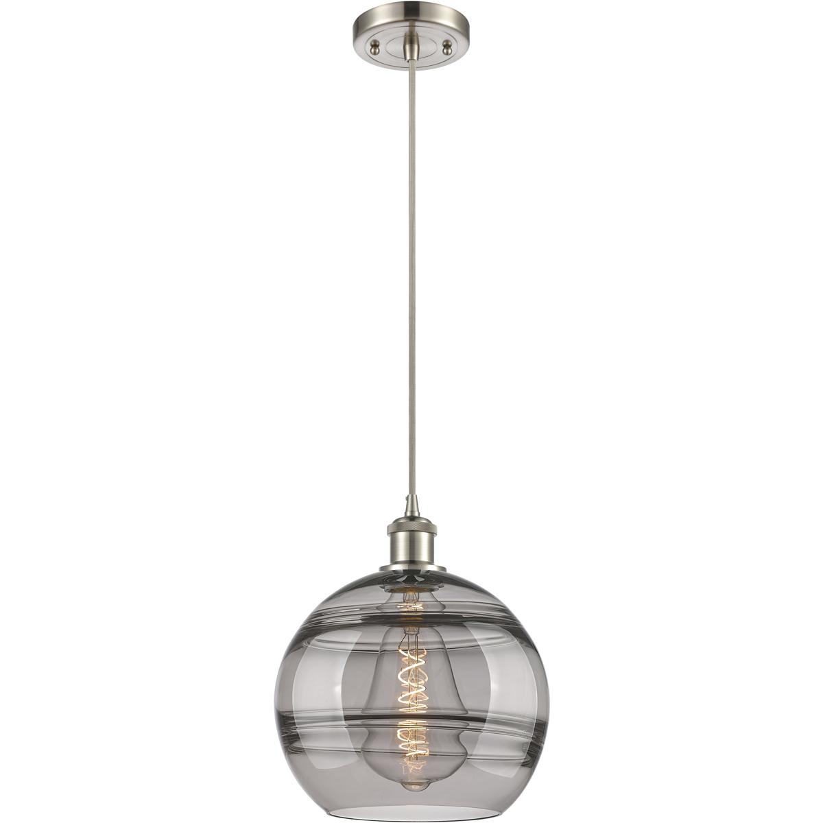 Innovations Lighting  516-1P-SN-G556-10SM Ballston Rochester Mini Pendant Brushed Satin Nickel