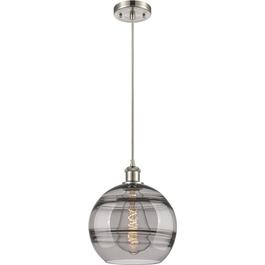 Innovations Lighting  516-1P-SN-G556-10SM Ballston Rochester Mini Pendant Brushed Satin Nickel