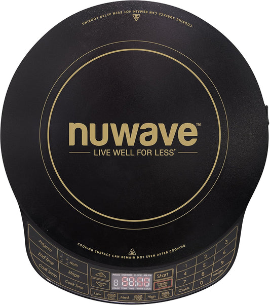 NuWave Platinum 30401 Precision Induction Cooktop, Black with Remote and Advanced Features for 2018