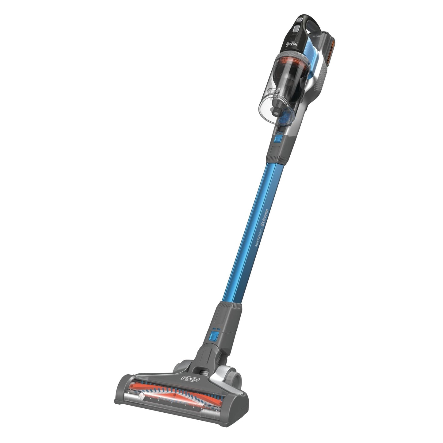 BLACK+DECKER POWERSERIES Extreme Cordless Stick Vacuum Cleaner, for Carpet and Hard Floors, with 3-Speed Modes and Anti-Tangle Brush Bar, 55 Minute Run-Time, BSV2020G