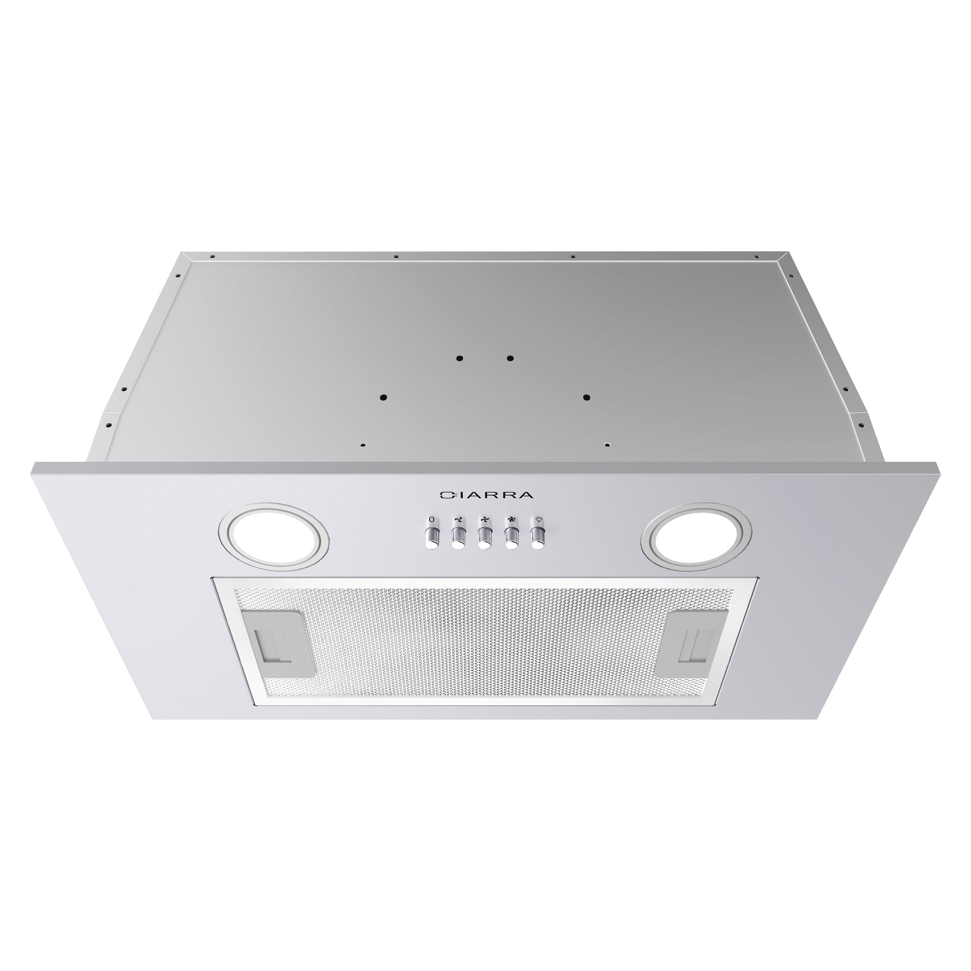 CIARRA Insert Range Hood 20 inch 450 CFM with Push Button Control Stainless Steel CAS913E52