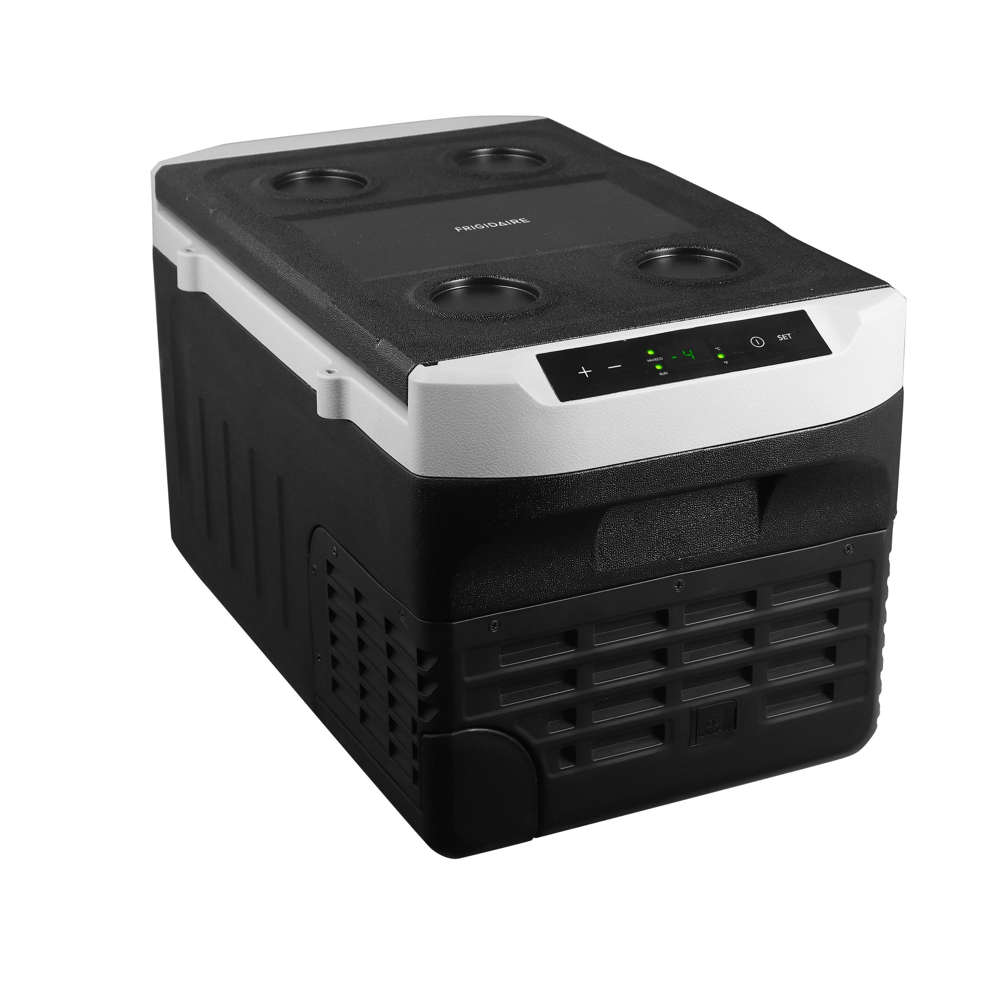 Frigidaire, Portable Dual Zone 2-In-1 Rugged 20L Convertible Refrigerator,EFRCC210, Black