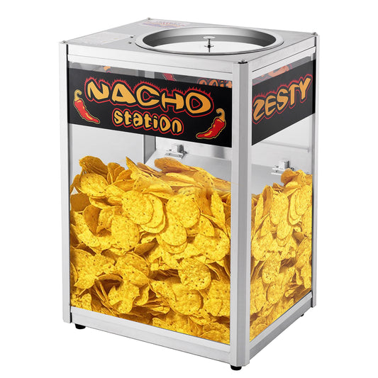 Great Northern Popcorn Nacho Machine Food Warmer - Countertop Display Case