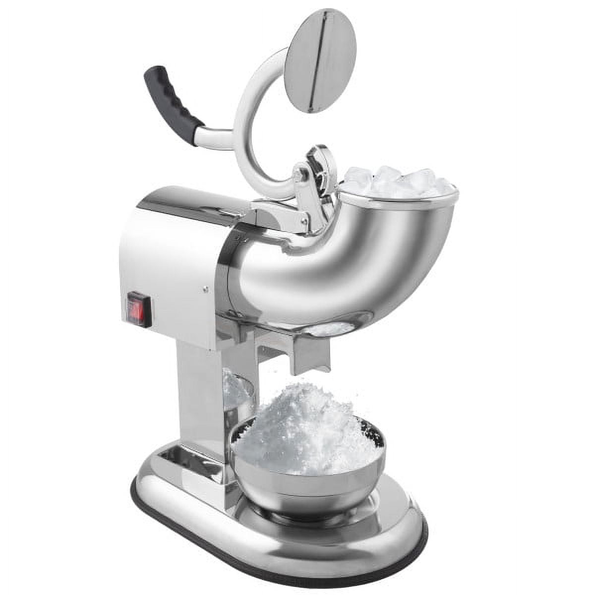 Great Northern Popcorn Snow Cone Machine - 250W Ice Shaver, Stainless-Steel